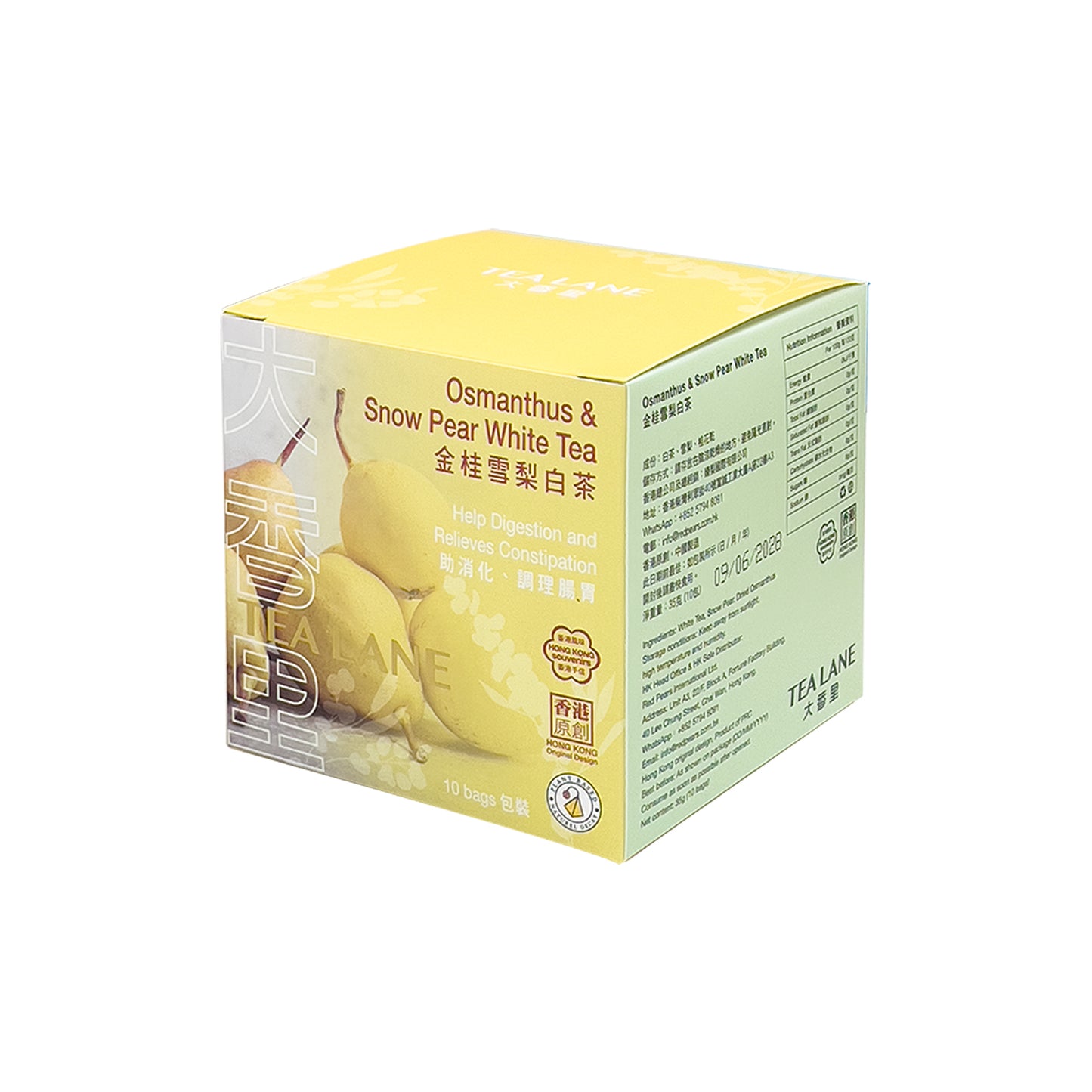 Osmanthus & Snow Pear White Tea