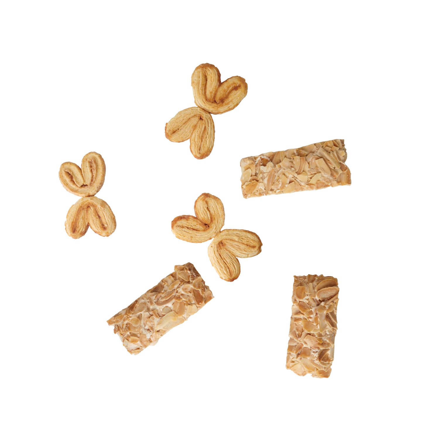 蝴蝶酥 & 杏仁千層酥 Palmier & Mille - Feuille（Almond Stick）