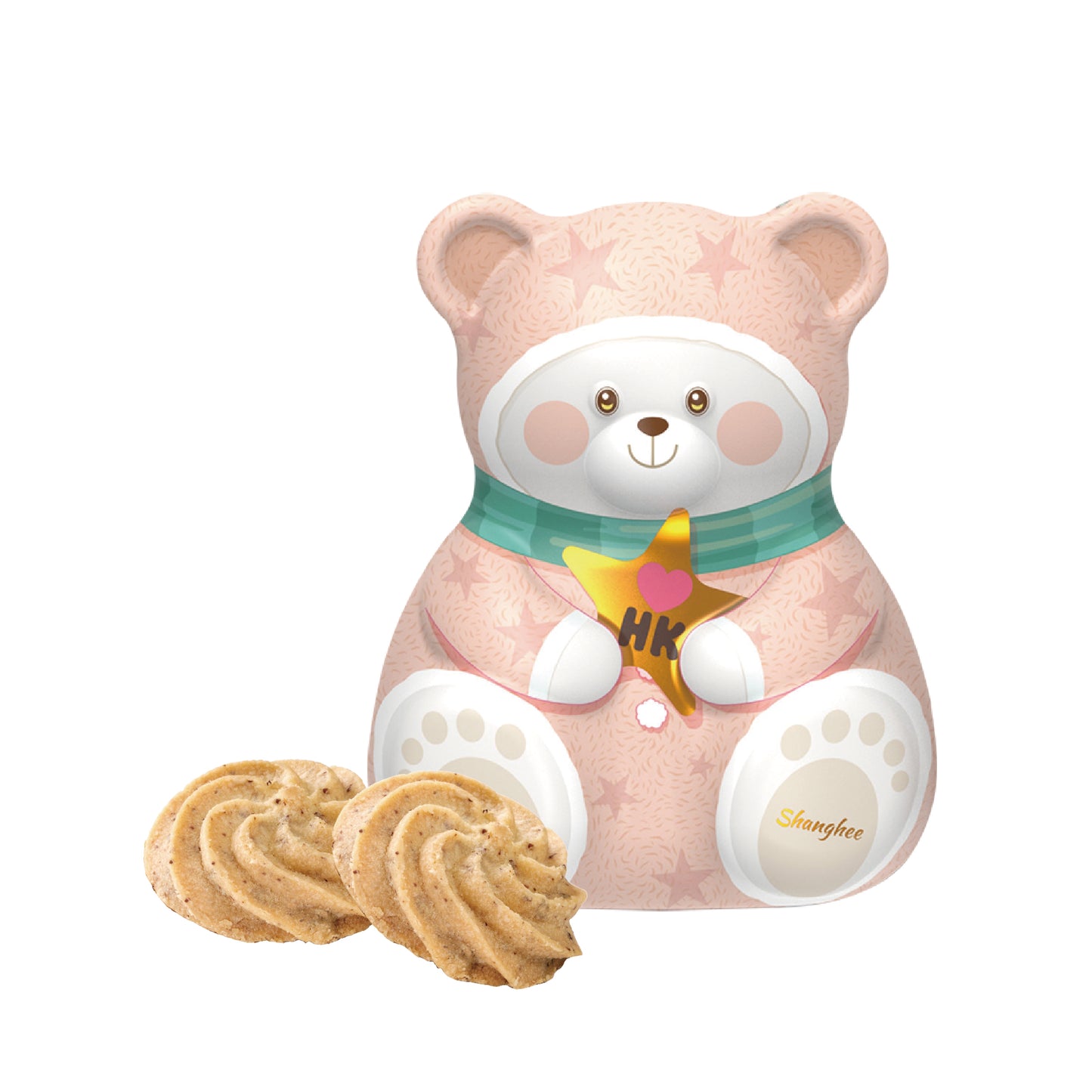 上稀小熊伯爵茶曲奇 Shanghee Bear Bear Earl Grey Cookies