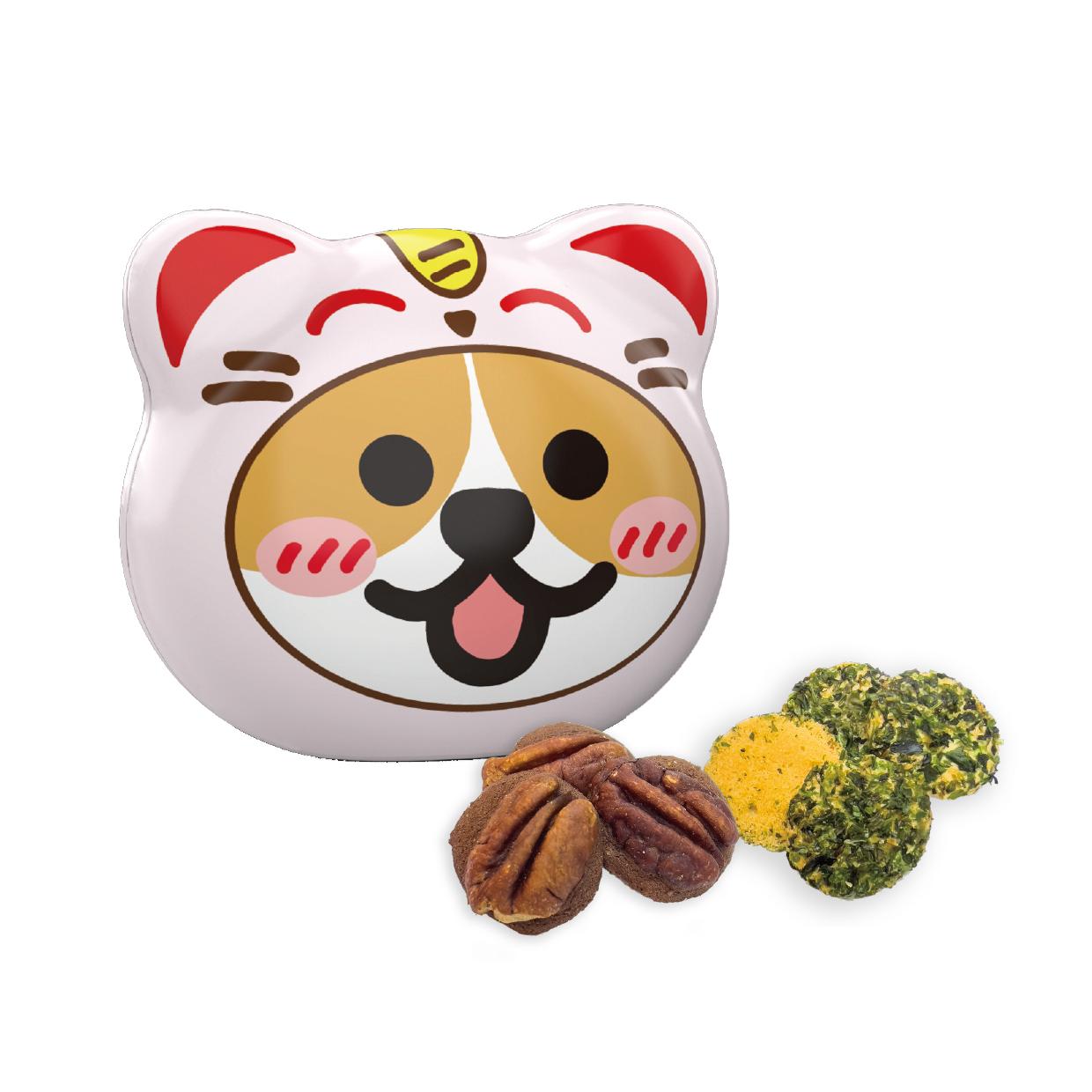 Kitten Pecan CST Fortune Chocolate Crisp Seaweed And Pork Floss Crisp