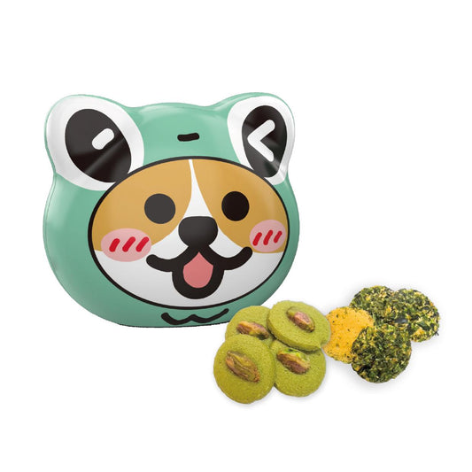ST Frog Crisp (Pisachio Matcha Crisp & Seaweed And Pork Floss Crisp)