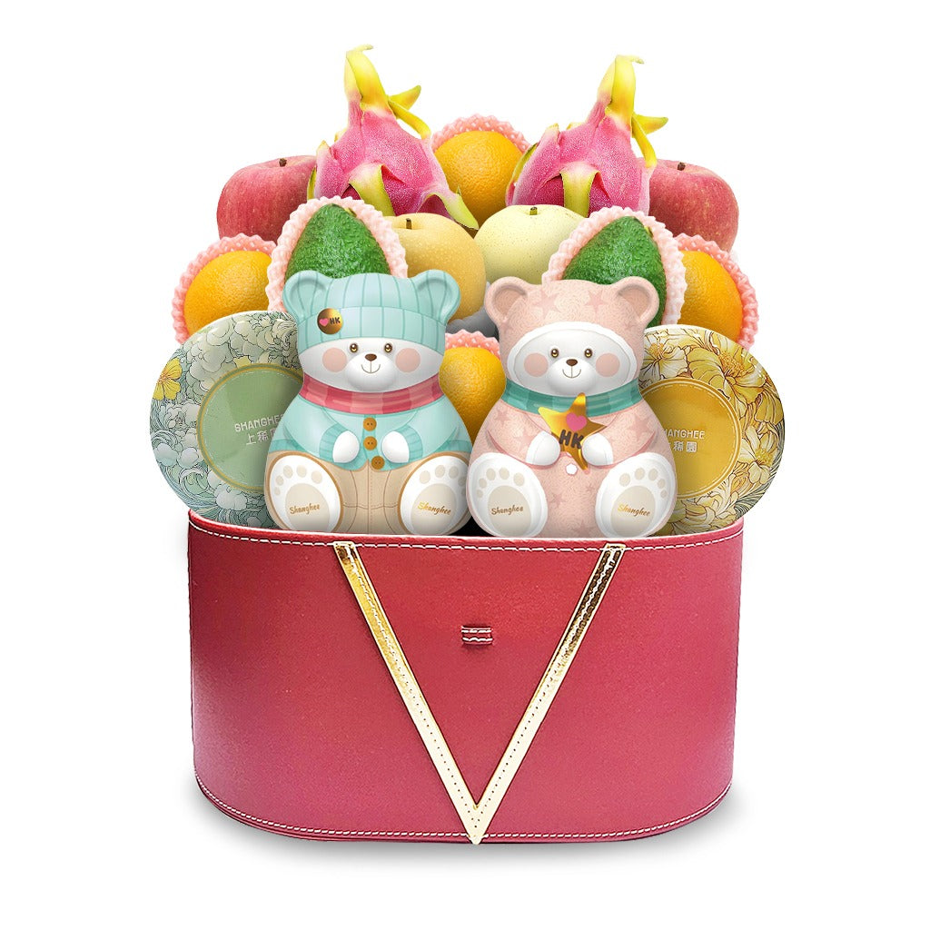 送禮水果籃Gift fruit basket - (JD-SH009)