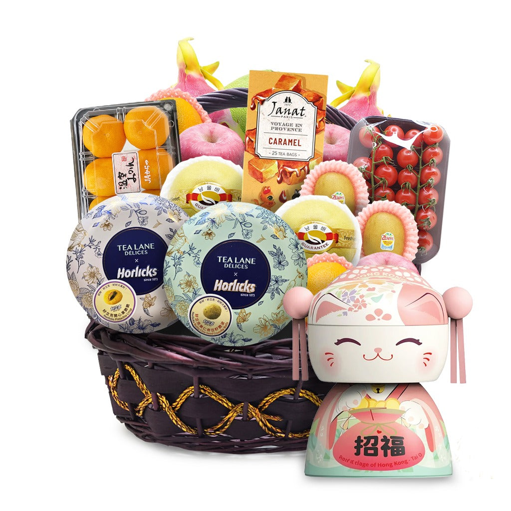 送禮水果籃Gift fruit basket - (JD-SH015)