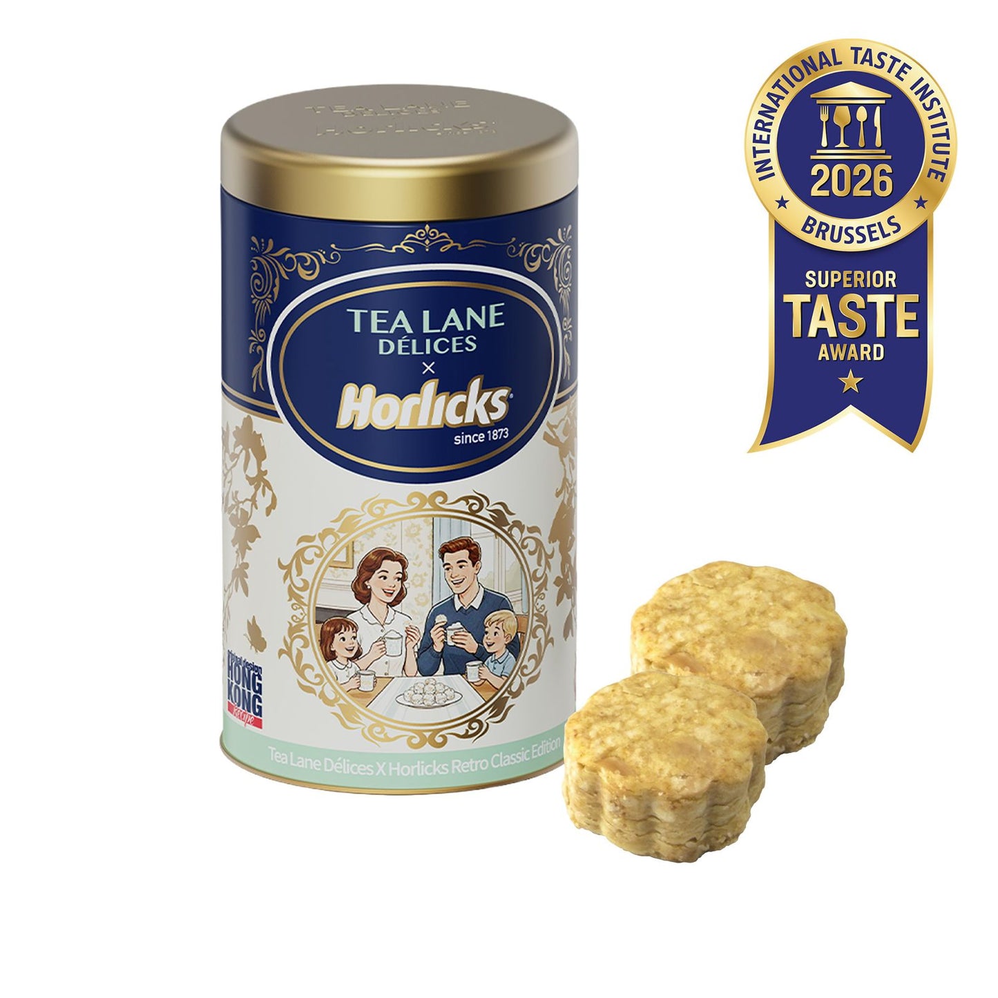 Horlicks mini almond cookies