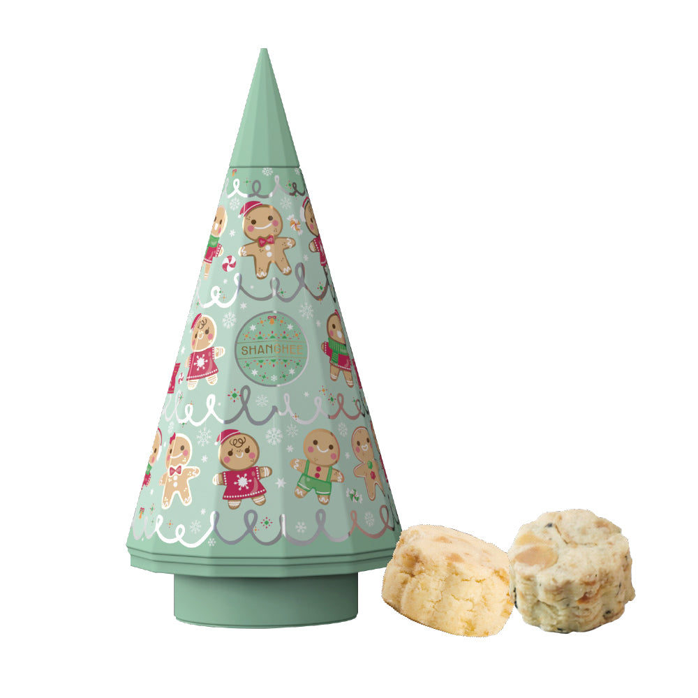 薑餅人聖誕樹(綠色)