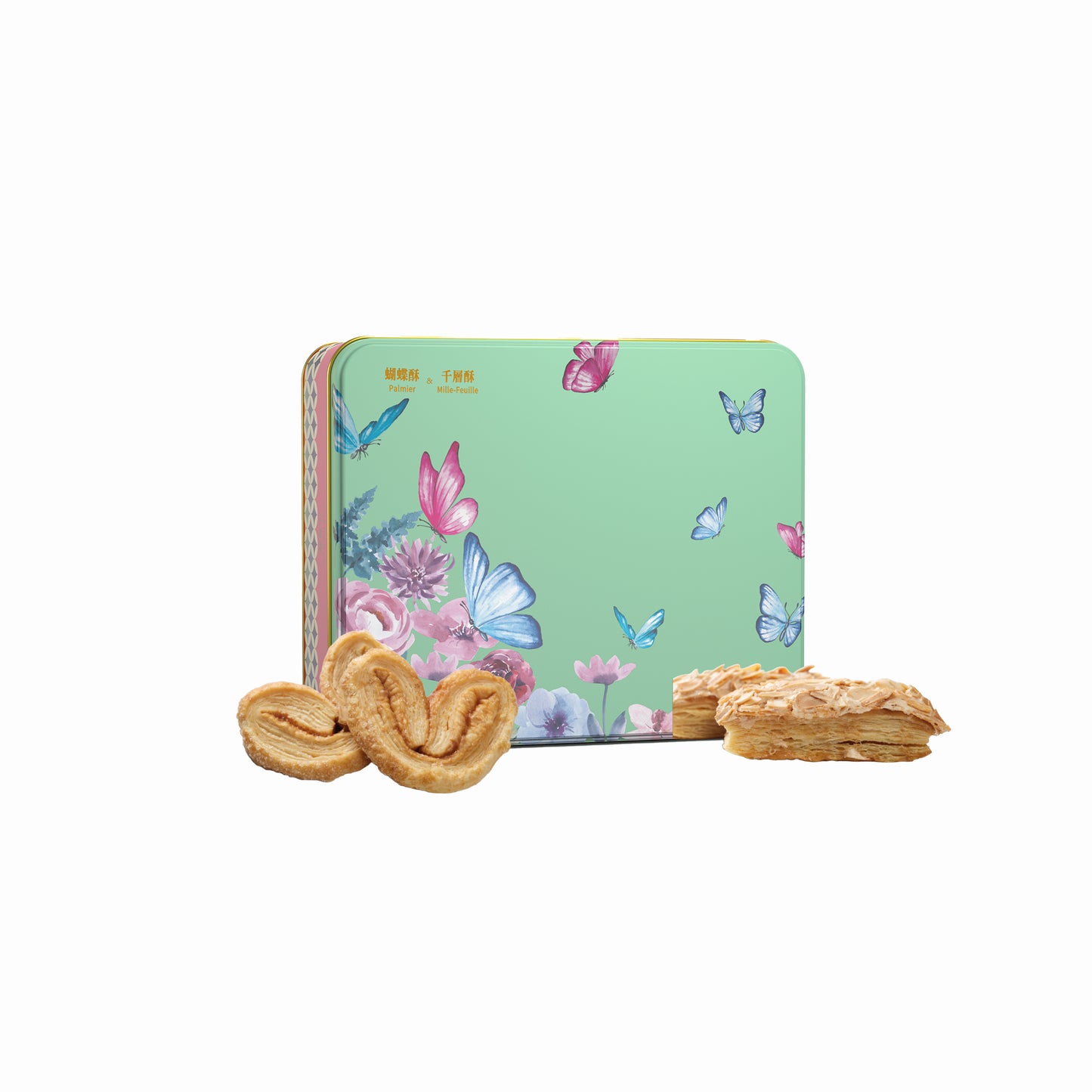 蝴蝶酥 & 杏仁千層酥 Palmier & Mille - Feuille（Almond Stick）