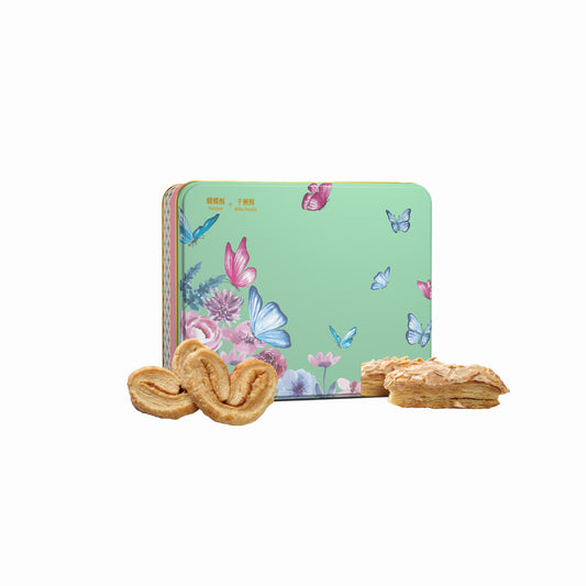 蝴蝶酥 & 杏仁千層酥 Palmier & Mille - Feuille（Almond Stick）